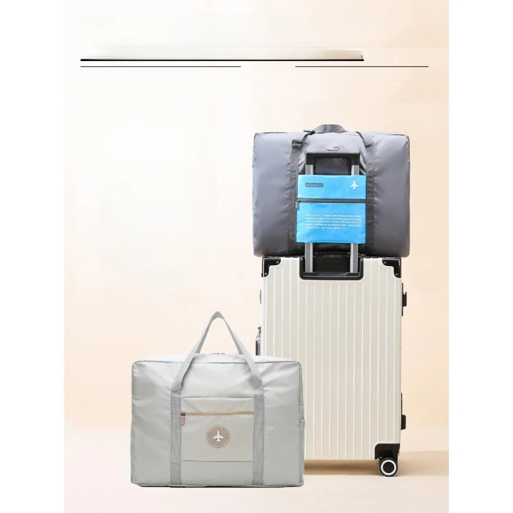 large-capacity-travel-luggage-bag-women's-moving-dustproof-dormitory-household-storage-bag-handheld-bag-oxford-cloth-foldable