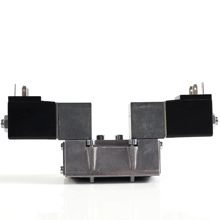 VSP150132 Black Aluminum Double Coil Solenoid Valve