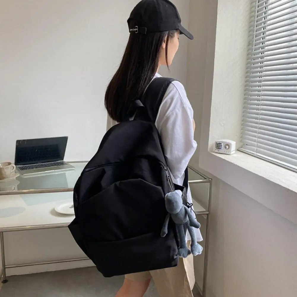 

Teenagers School Bag Versatile Travel Backpack with Multiple Pockets Adjustable Shoulder Strap Waterproof Design for College