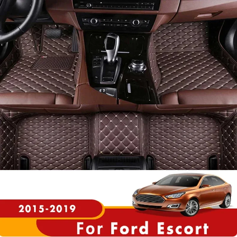 

Carpets For Ford Escort 2019 2018 2017 2016 2015 Car Floor Mats Styling Interior Accessories Dash Foot Pads Rugs Decoration 0611