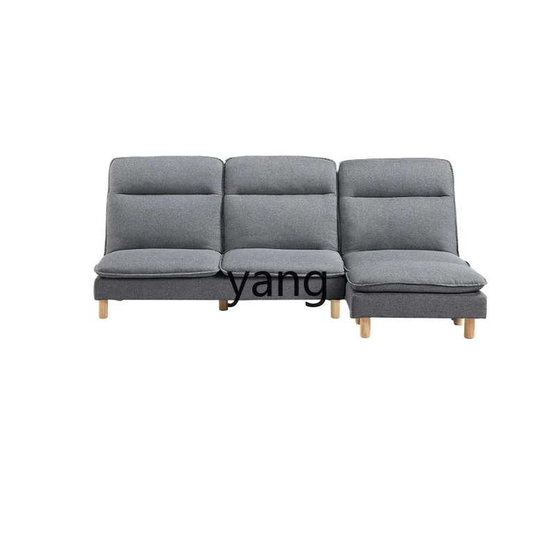 

CX Modern Simple Log Style Fabric Sofa Small Apartment Living Room Sofa Bed