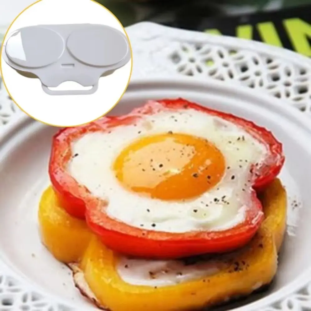 Food Grades Plastic Microwave Egg Cooker Kitchen Cooking Mold Heat Resistant Egg Steamer Easy To Clean Portable Steamed Egg Box