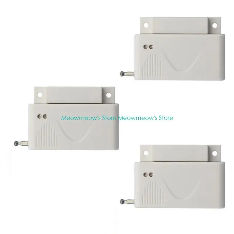 

W91A Беспроводные магнитные датчики сигнализации для дверей, окон, регулируемая частота, система безопасности