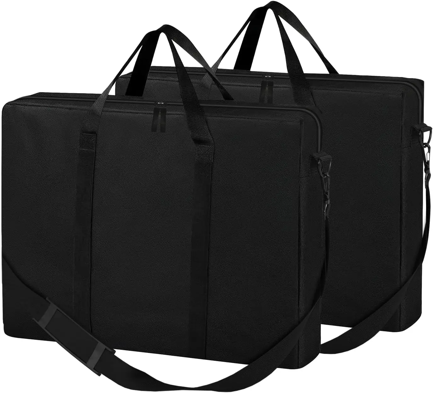 

2-Pack Waterproof Folding Table Storage Bags, Portable Carry with Shoulder Strap for Picnic & Camp Tables up to 4FT