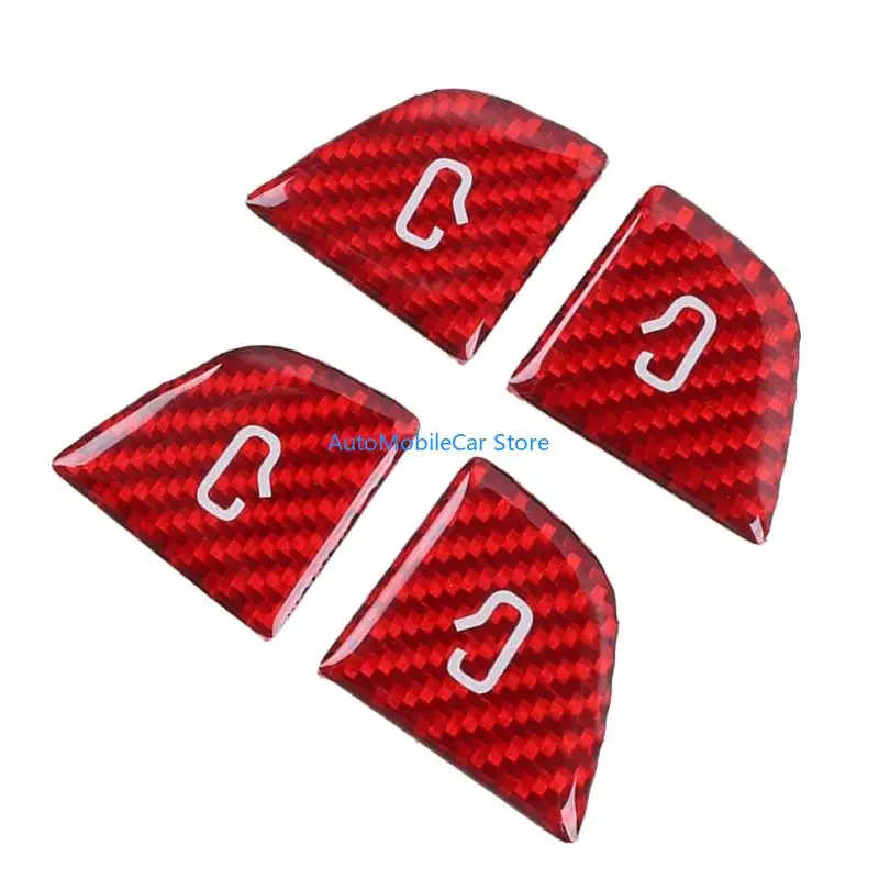G8TE Precisions Fit Door Button Protective Film Carbon Fiber Resin for Select Model 2025 New Dropping