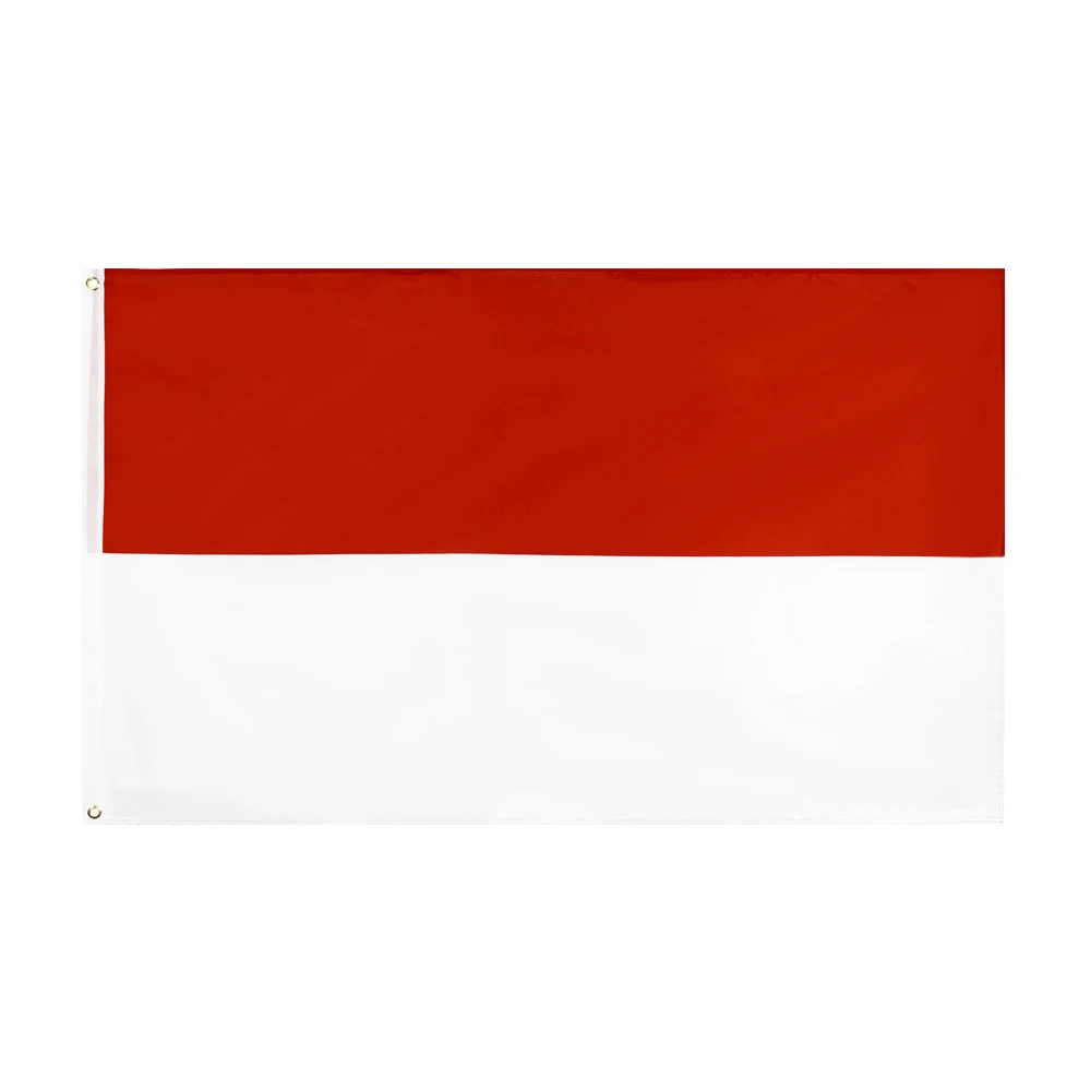 90x150cm Hesse Mc Monaco ID IDN indonezyjska flaga