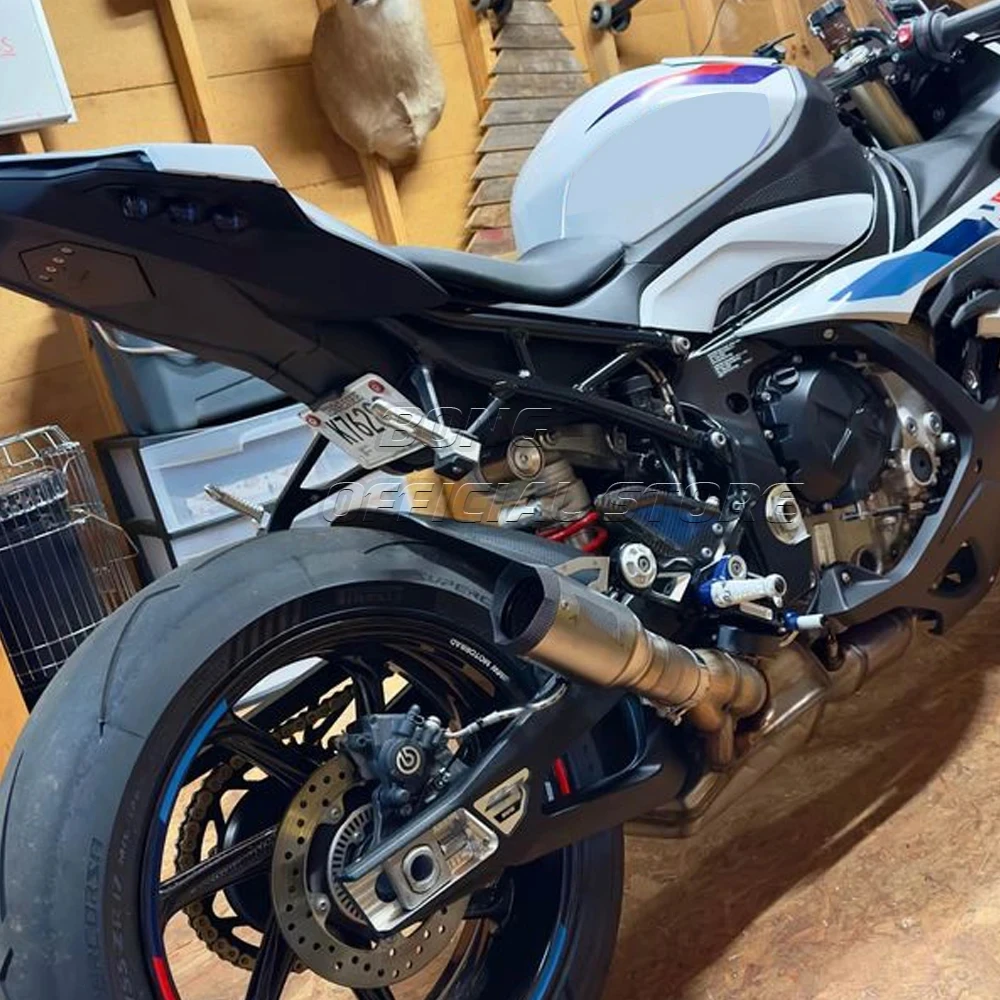 S1000RR License Plate Holder LOW-MOUNT FENDER ELIMINATOR BRACKET For BMW S1000RR 2019 2020 2021 2022 2023 2024 2025