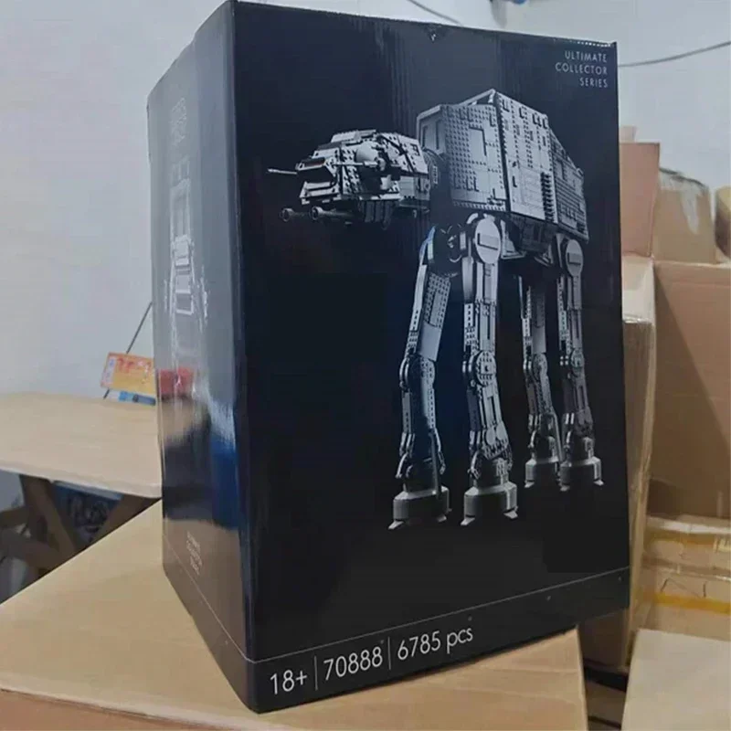 

6785 шт., большие совместимые с AT-AT 75313 70888, строительные блоки, кирпичи, модель, подарки на день рождения, Рождество, игрушки В НАЛИЧИИ