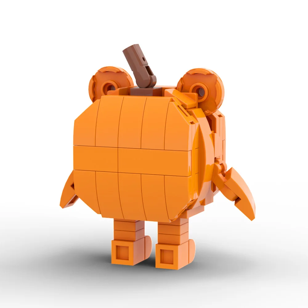 Bear figurine model, popular movie MOC assembly blocks, made of ABS material, the top choice for block enthusiasts as a gift