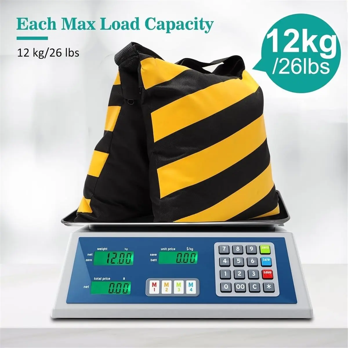 4 PCS Sandbag Weight Bags for Light Photography Video Equipment, Heavy Duty Saddlebags for Backdrop Stand, Photo Tripod