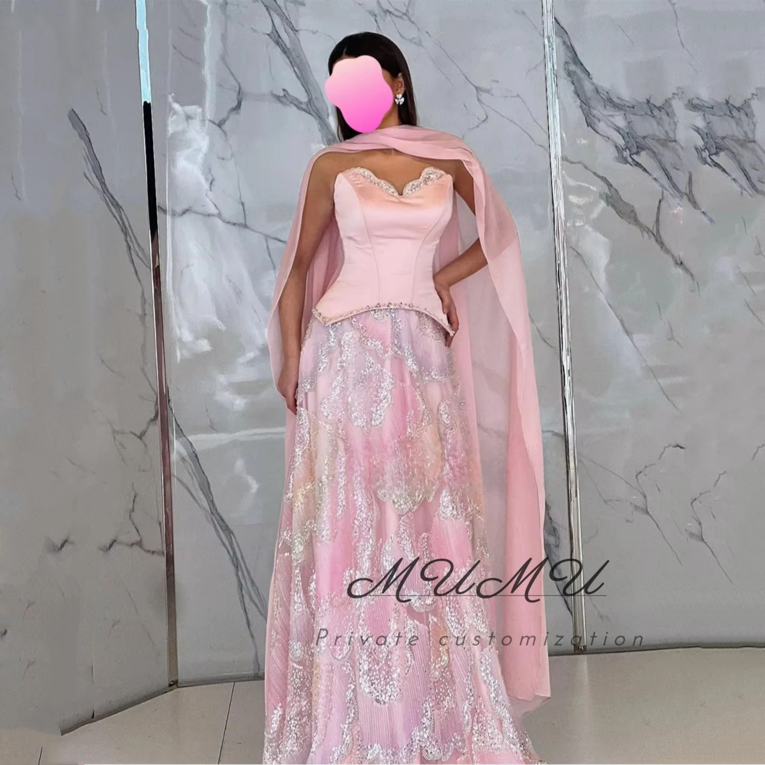 

MuMu Customized Luxury Women's Evening Dresses for Special Occasions Elegant Party Dresses 2025 Платье На Выпускной Prom Dresses