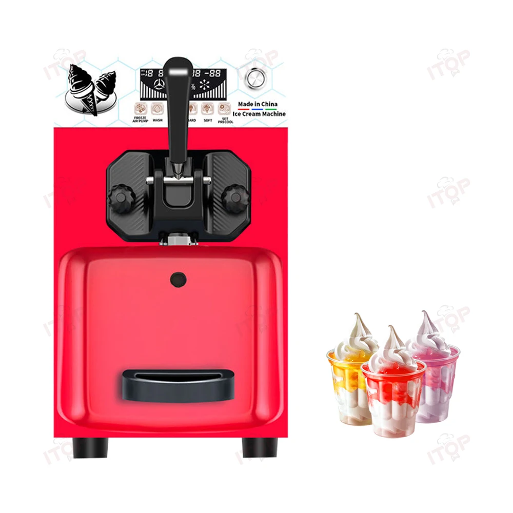 Distributore automatico di gelato commerciale modello da tavolo molto popolare di facile utilizzo completamente automatico