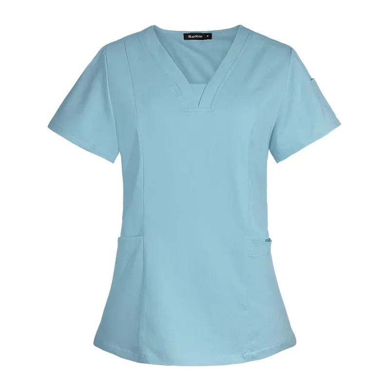 Women Scrubs Nurse Accessories Medical Uniform Unisex Slim Fit Comfort Clinical Women Operating Room Work Uniform Jogger Suit OA