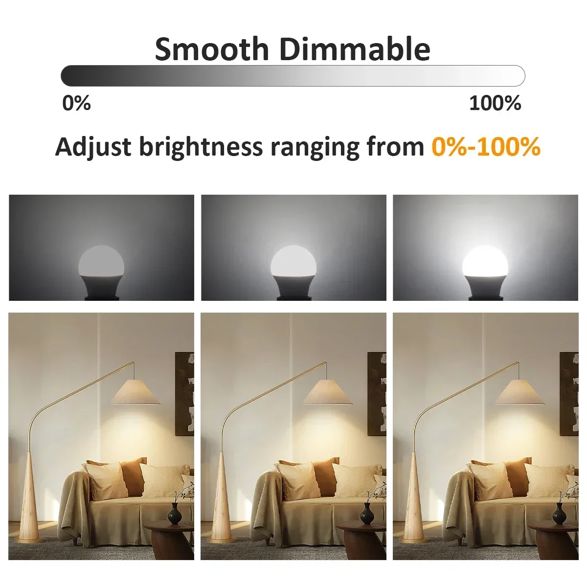 8pcs GU10 LED Bulbs Dimmable Warm Cold White,50W Equivalent 5W 7W 9W Track Light Bulb,Spot Light Bulb for Recessed Lighting - view 4