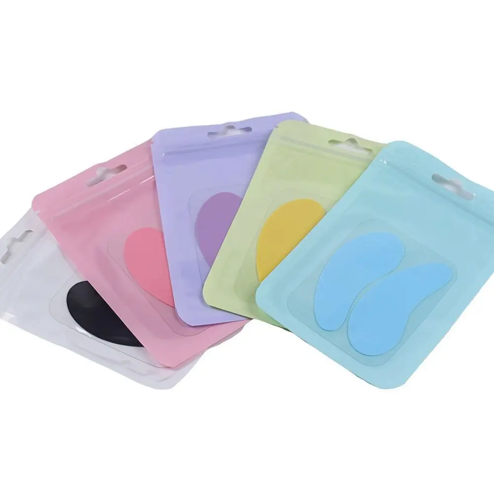 Reusable Eyelash Extension Pads Hydrogel Patches Light Lines Firm Skin Silicone Eyelash Curler Strip Waterproof Anti-wrinkle