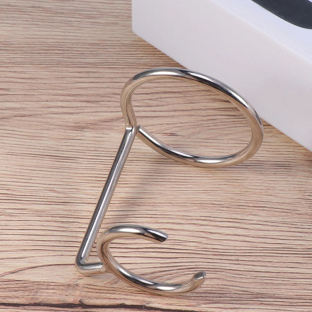 Stojak na maszynkę do golenia ze stali nierdzewnej, organizer na pędzel do golenia do domu, salonu fryzjerskiego, uchwyt na pędzel do golenia, narzędzie do suszenia.