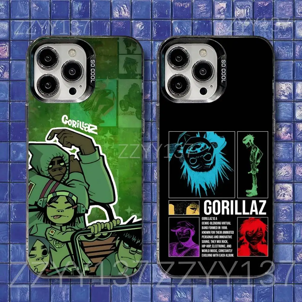 

G-Gorillaz Demon Days Phone Case For iPhone 16,15,14,13,12,11,8,7,Pro,Max,Plus,Mini,XS,SE Shockproof Matte Cover