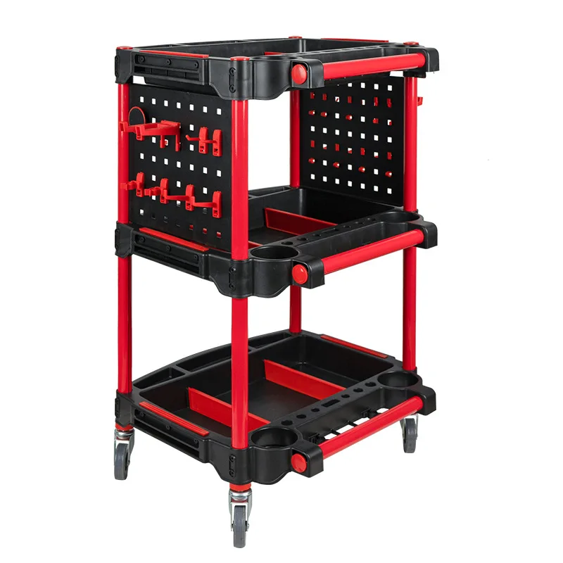 عربة التجميل أداة خزانة إصلاح متجر رف أدوات تجاري خزانة أدوات تنظيف سميكة التعبئة والتغليف Lemari Alat XYGJG