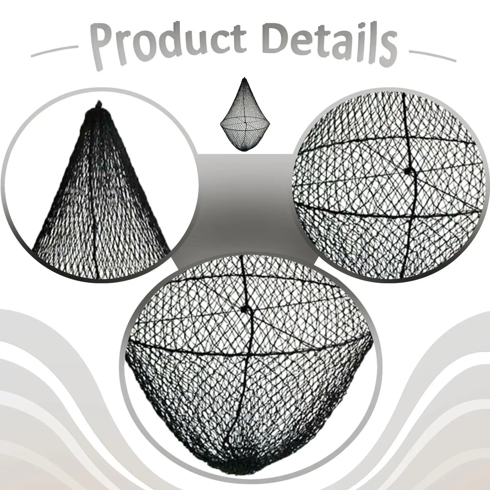

Diamond Shaped Marine Daylight Signal Anchor Mooring Mesh Marker for Navigation Boat Light and Port Vessel Safety