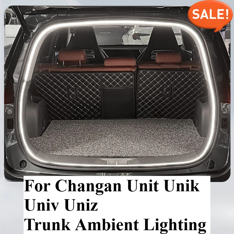 

Свет багажника, окружающее освещение, добро пожаловать, поток, освещение, установка Plug-and-Play, декоративные лампы для Changan Unit Unik Univ Uniz