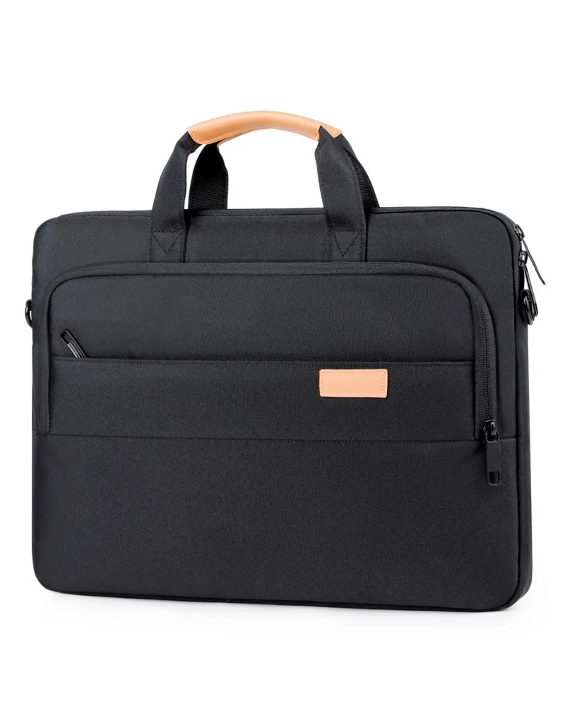 

Thickened Airbag Anti Drop Briefcase Large Capacity Laptop Bag Portable Design For Business Travel Daily Commute