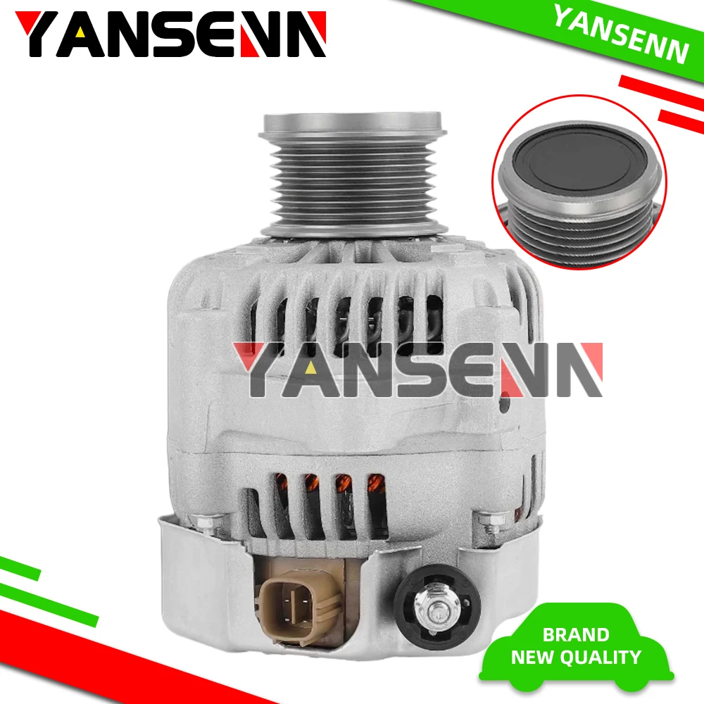 Alternador de 7 ranuras 80A 12V CW para Toyota Tacoma 2007-2016 2.7L 27060-75490 104210-8590, 104210-8591