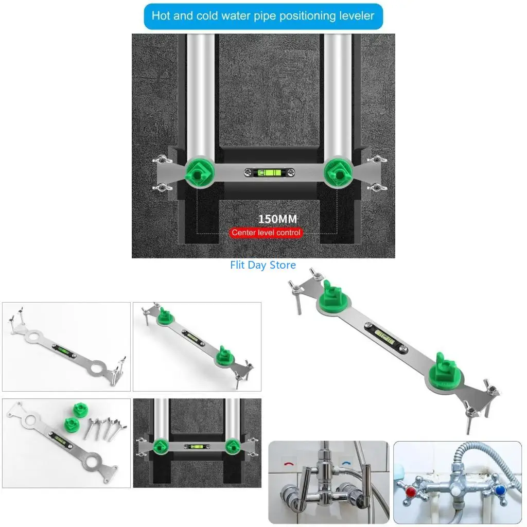 F92C Stainless Steel Hot and Cold Water Pipe Leveler Multipurpose Fixed Leveler