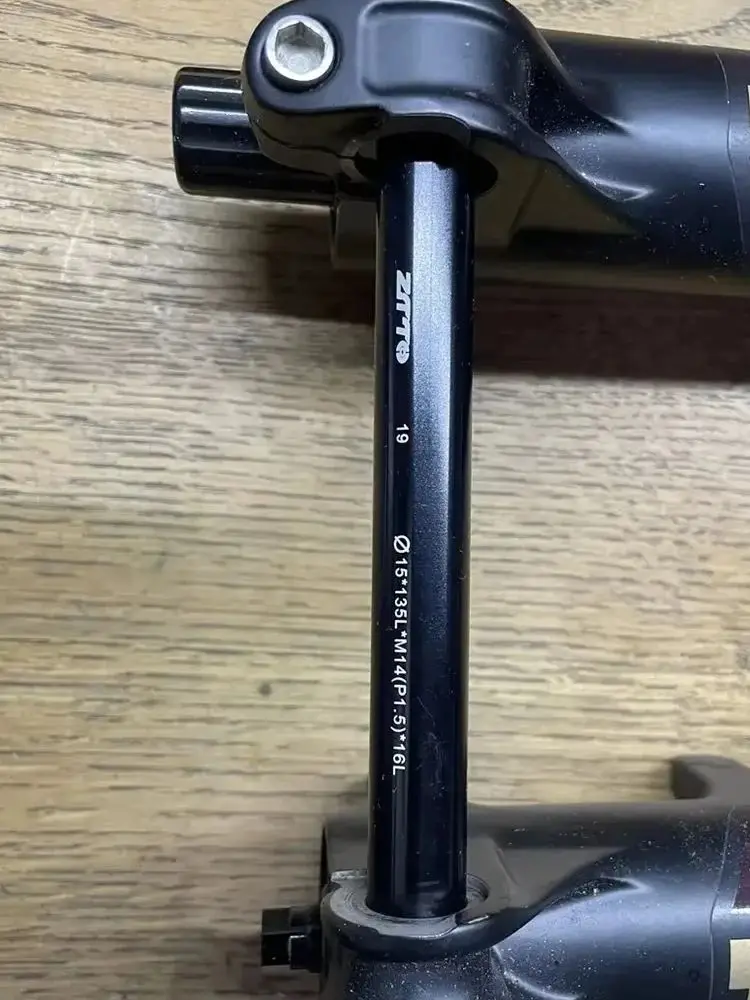 AliExpress ZTTO MTB 135mm Suspension Fork Thru Axle Lever for Fox Boost 15x110mm Axle Kabolt X Floating Shaft Solid Aluminum Alloy 36 38 40