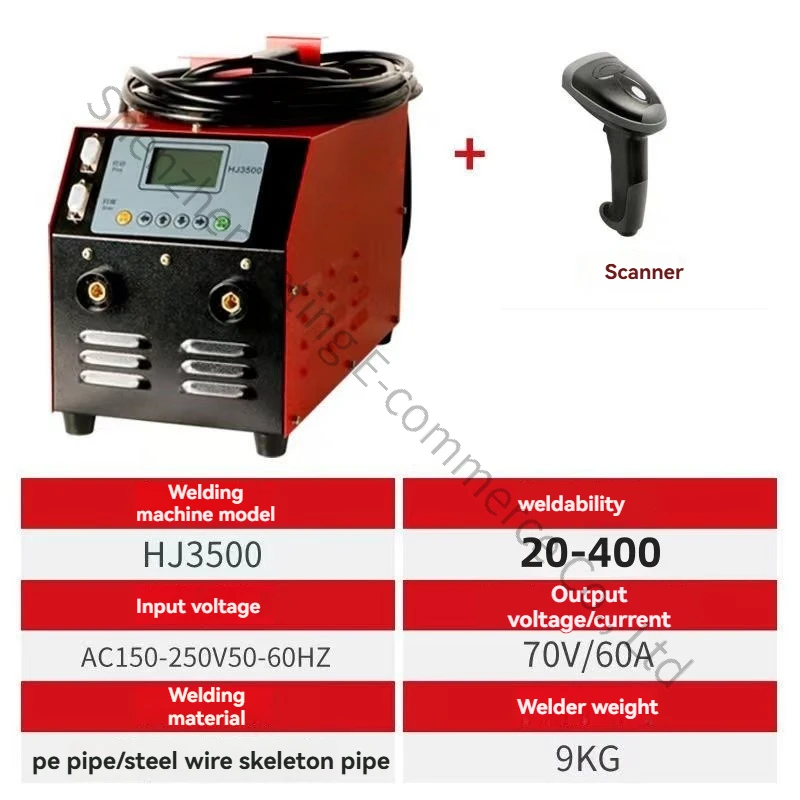 Automatic Capacitor Steel Wire Skeleton Pipe Gas Pipeline Hot Melt Welding Machine PE Pipe Electric Melt Welding Machine