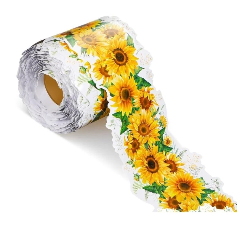 090F 60,69 -футовой доска Bulletin Borders Flower Leaf Bord