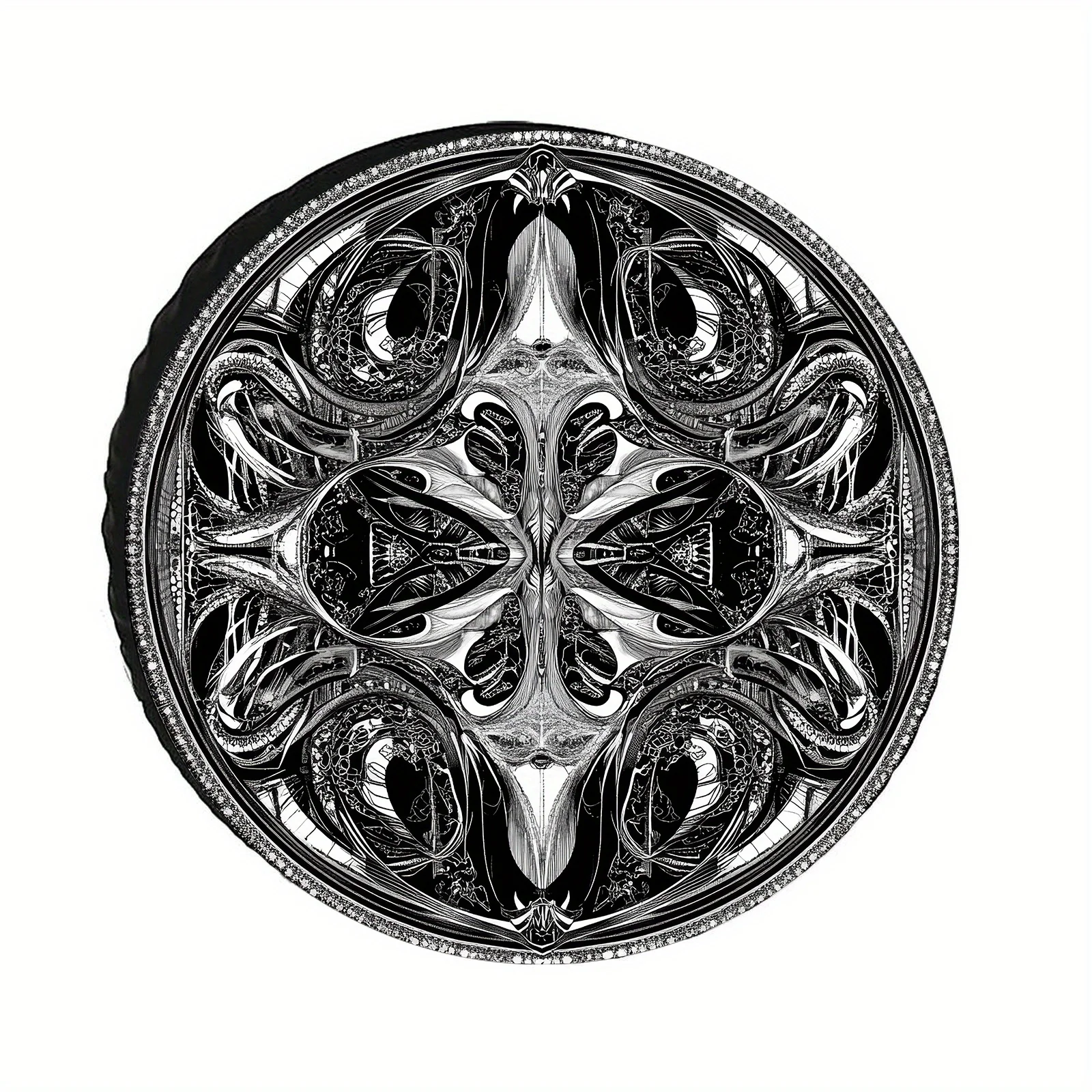 

Стильная сложная геометрия: «Модный сложный геометрический чехол для запасного колеса, подходит для 28/30/32/34 дюймов», изготовленный из высококачественного материала.