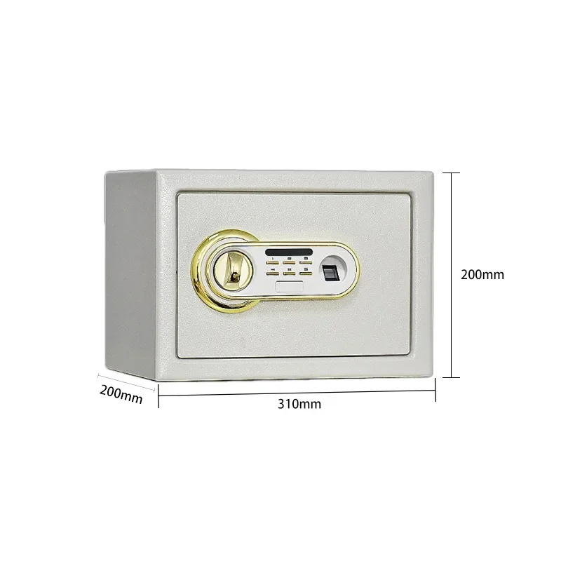 Safe-20FC model, mini steel plate anti-theft electronic fingerprint lock