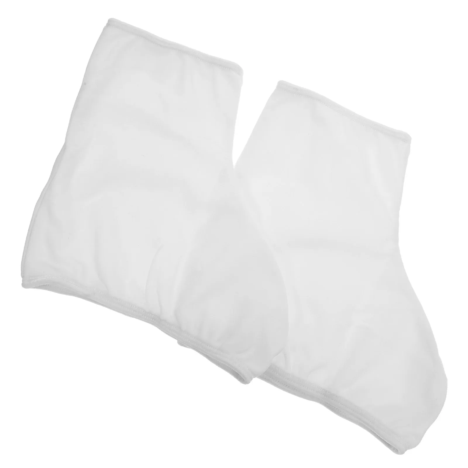 Anti-Scratch Skate Boot Cover Elastic Fit for Ice Skating Sports Absorbs Melted Ice Prevents Rust Size S White Universal
