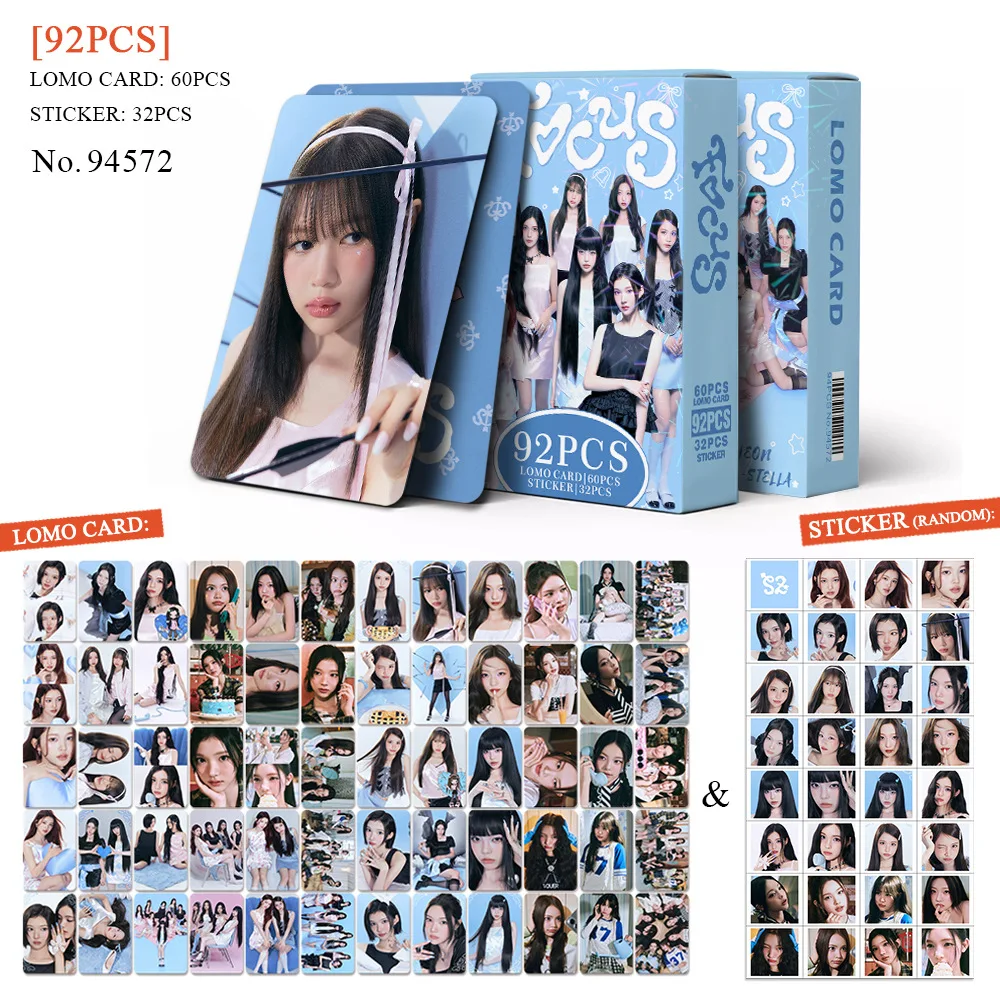

92 шт./компл. Idol Hearts2Hearts, новая серия альбомов, ломо-карты, наклейки, открытки Jiwoo Carmen Yuha Juun Ana Ian Yeon Stella, подарок для фанатов