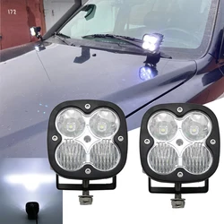 1/2pcs 40w 3Inch spot flood combo beam led work light Offroad Light Car Truck SUV ATV UTV UTE Led Driving Lights 12V 24V