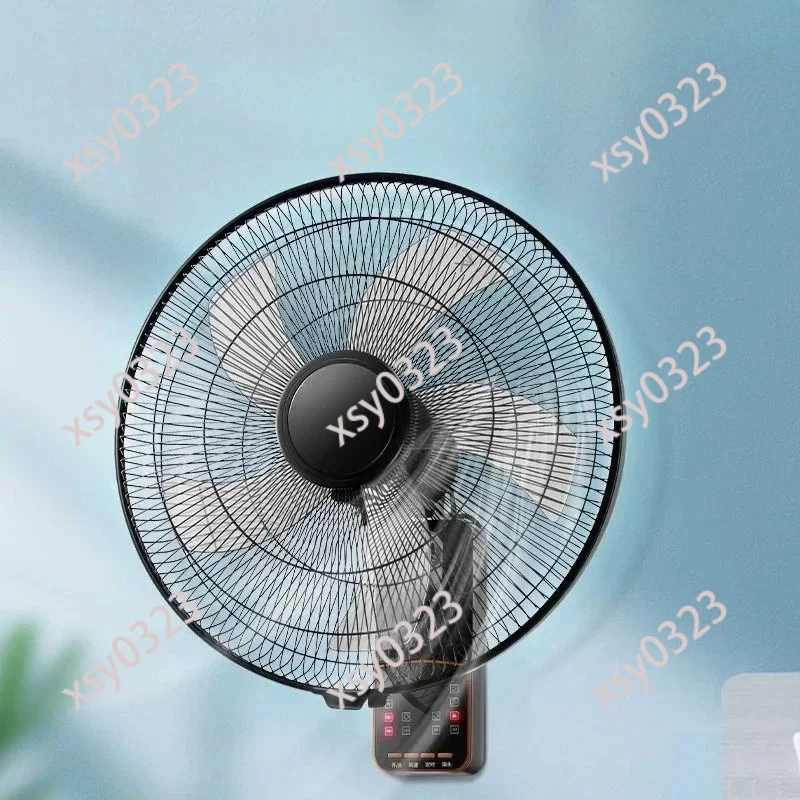 Wall Mounted Electric Fan Remote Control Design High Air Volume Ventilator for Home Dorm Restaurant