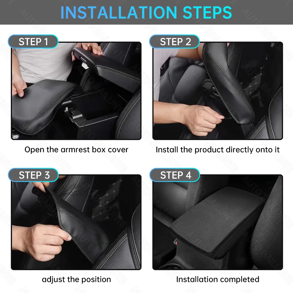 لمازدا CX-5 CX 5 KF 2017-2022 2023 مسند الذراع المركزي صندوق حماية بولي Leather غطاء مراتب مضاد للماء عالي الجودة الديكور الداخلي مازدا اكسسوارات #4