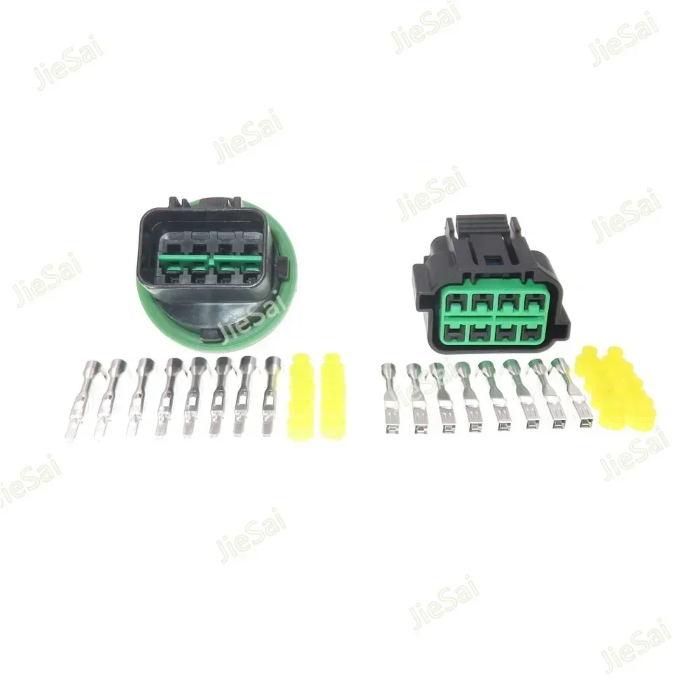 Female 8 Pin  HP066-08021 HP075-08030 GL211-08021 Automotive Headlight Plug HP066-08021 For KIA K2 K3 K5 HYUNDAI Sonata MISTRA