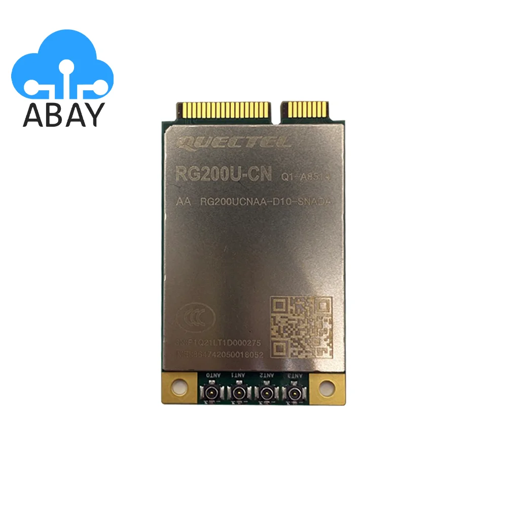 Quectel RG200U RG200U-CN-AA 5G IoT Module Mini PCIe support 5G NR Sub-6GHz Compatible With 4G/3G 5G NR Sub-6GHz Frequency Band M