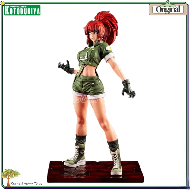 

Original KOTOBUKIYA SNK Beautiful Girl THE KING OF FIGHTERS '97 Leona Heidern 1/7 Toy Collection
