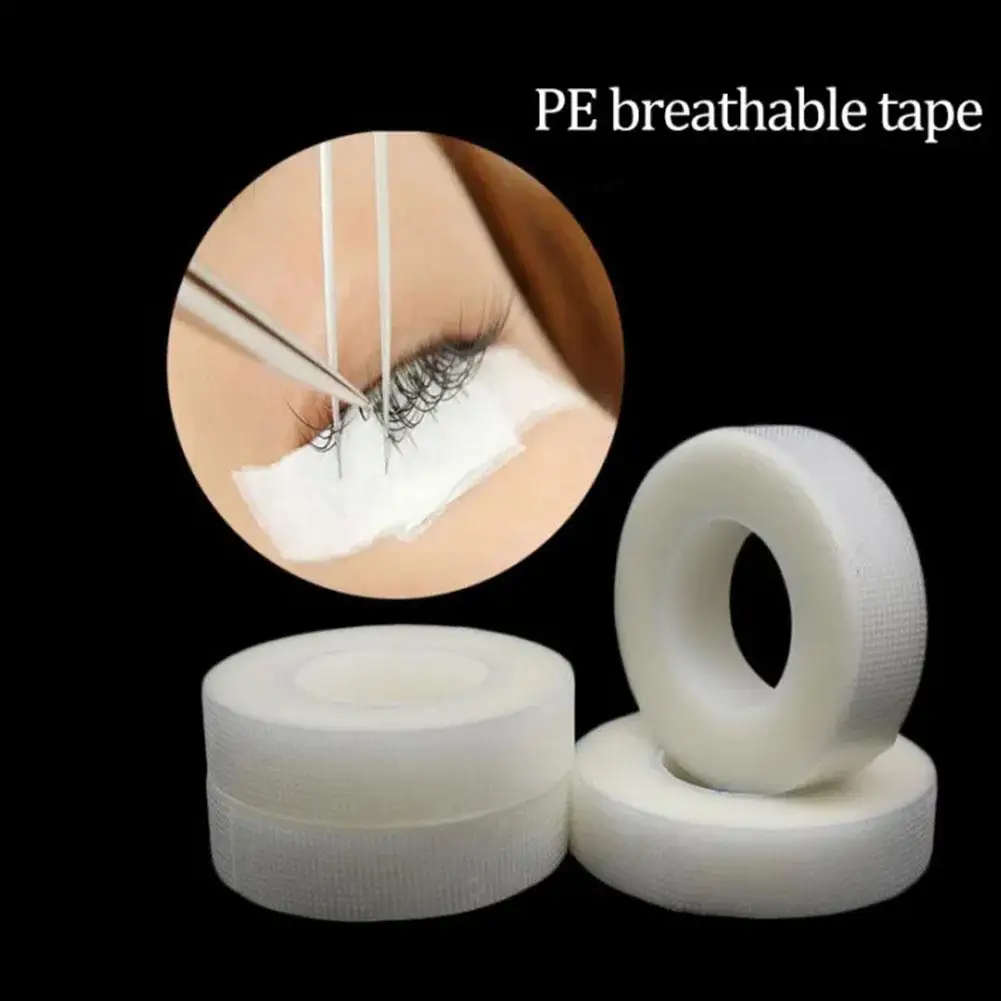 Eyelash Tape Transparent Adhesive Fabric Roll Adhesive Breathable Micropore Fabric Tape For Eyelash Extension F0U2