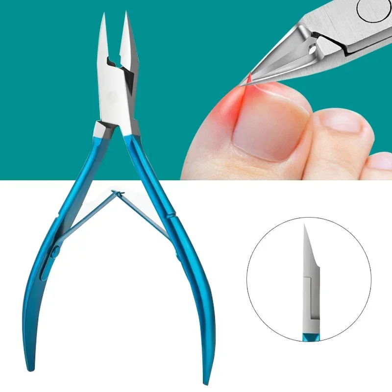 Toe Nail Clippers Nail Correction Thick Ingrown Toenail Nippers Dead Skin Remover Nails Care Plier Cutter Pedicure Manicure Tool