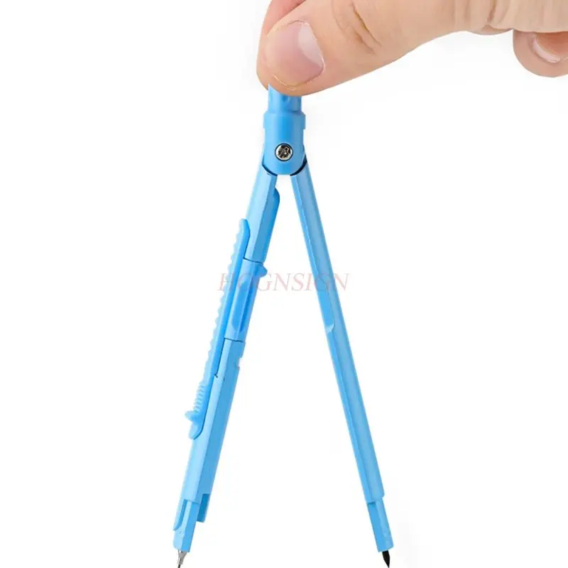 1pcs Compass, Student Supplies, Stationery Standards, Engineering Drawing Tools, Metal Stainless Steel Compass