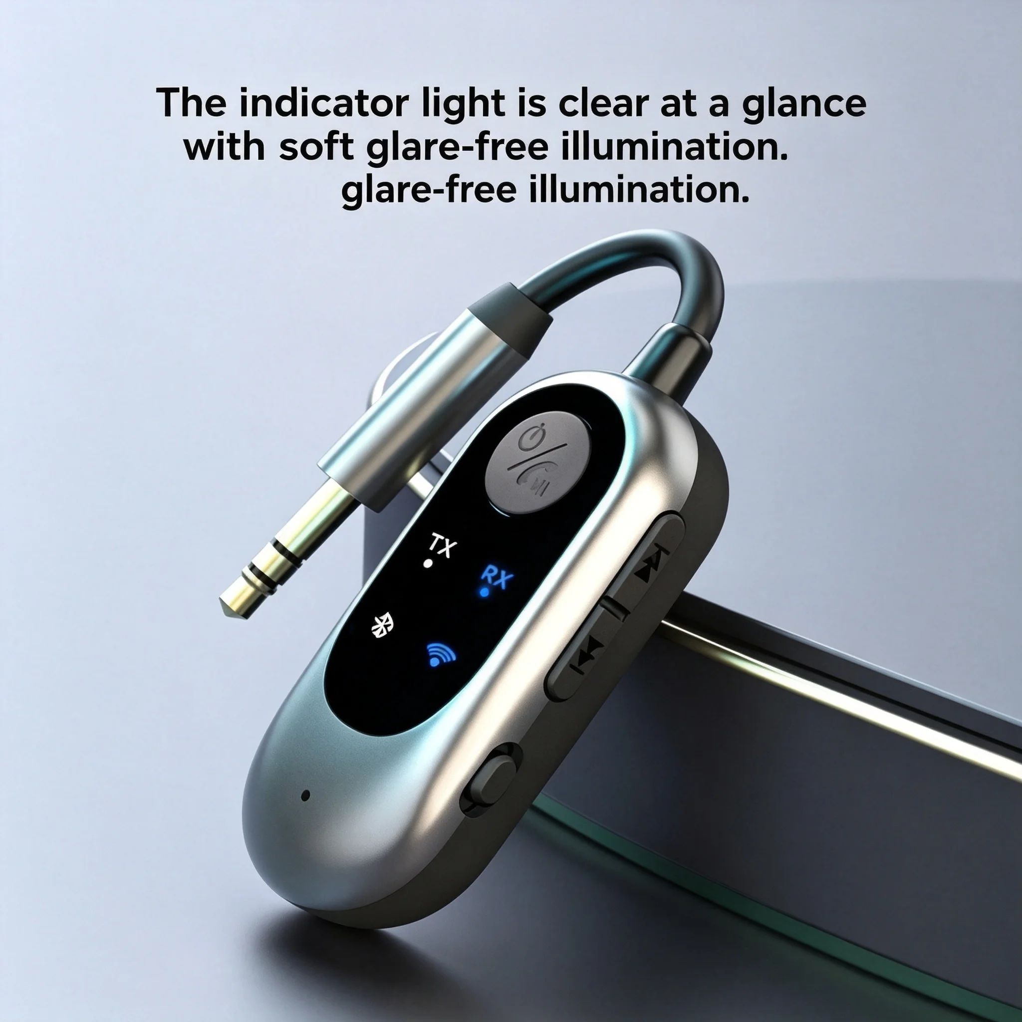 Bluetooth Connector, 5.3 Bluetooth Connector, Suitable for Cars, Mobile Phones, Computers, and Audio Systems.