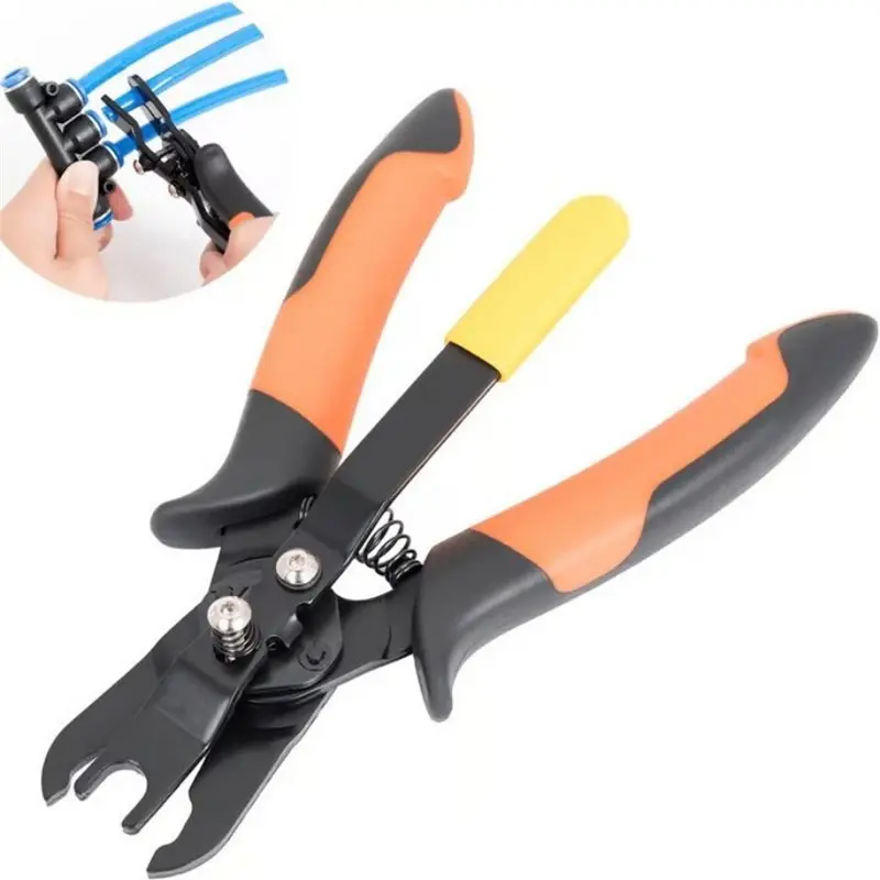 Y50A-Quick Air Hose Disconnect Tool 2Pcs Pneumatic Push To Connect Fittings Remover Pliers For Pipeline Equipment
