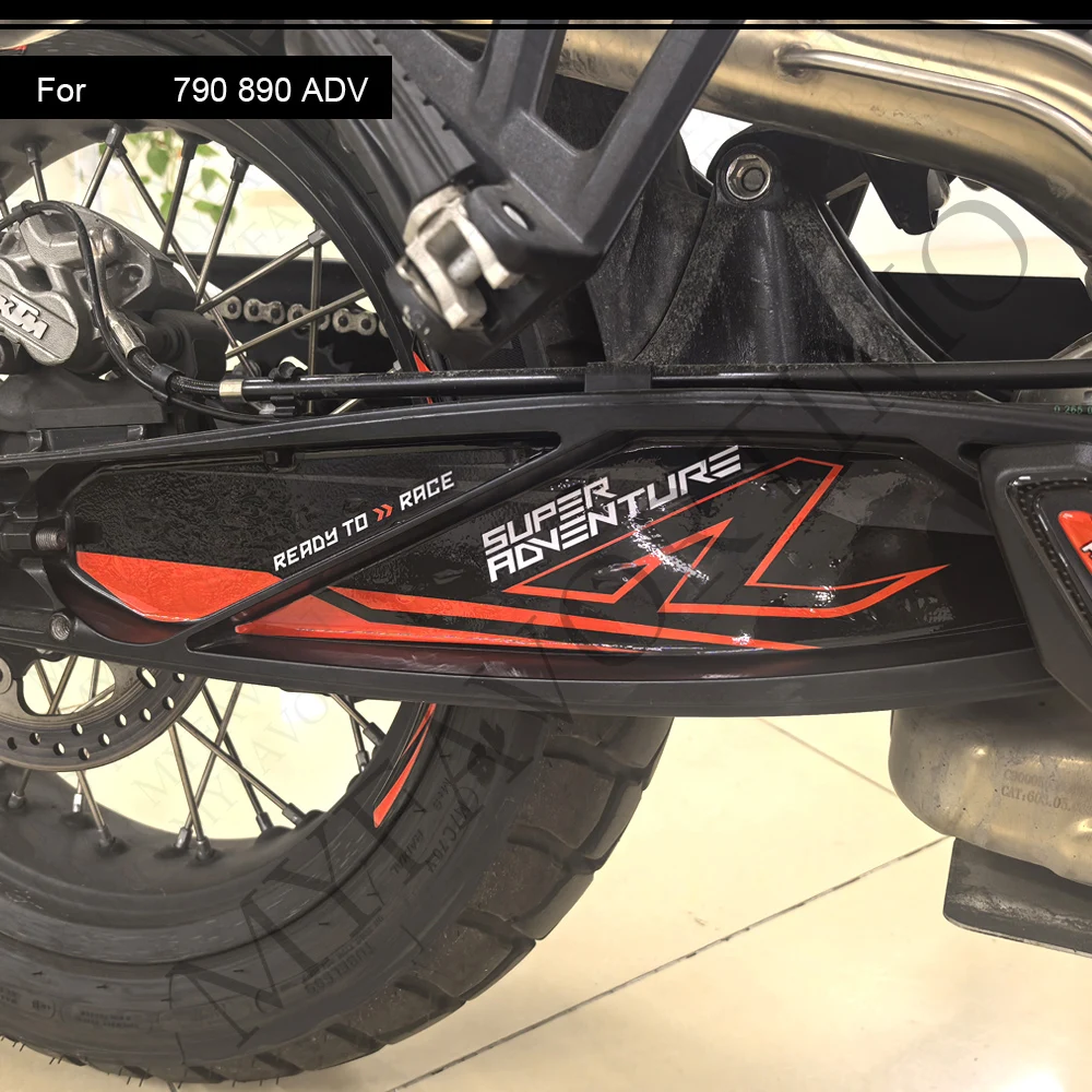 Motorcycle Stickers For 790 890 890S 890R 890GP S R GP Adventure Swing Arm Swingarm Rotating Shaft Protection Decals