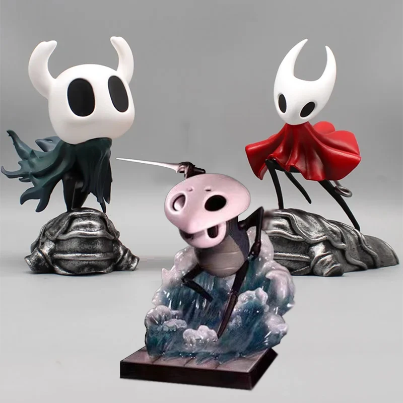 Anime Adventure Game Statue Hornet Hollow Knight Figurine Action Quirrel Figure Dolls PVC Collectible GK Model Toys Gift