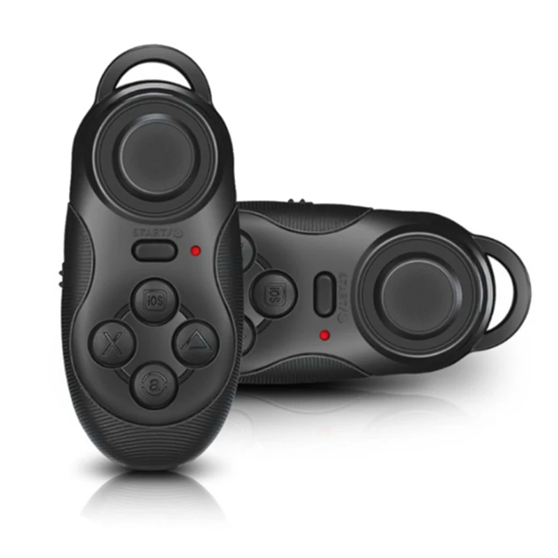 Mini Bluetooth Gamepad Wireless 3.0 VR Controller Remote Pad Gamepad Rechargeable VR Vidoe Game Selfie Flip