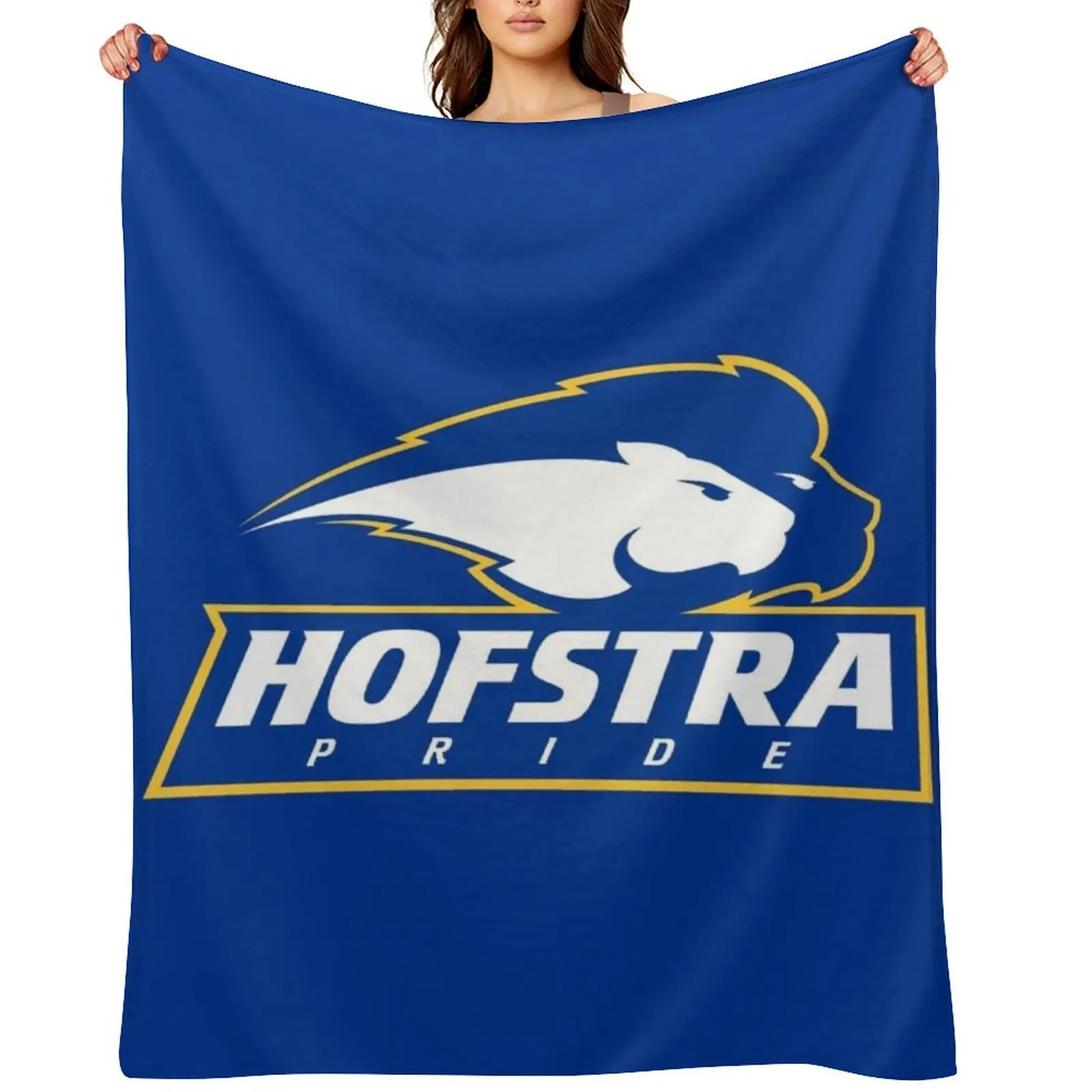 

the Pride Hofstra-icon Throw Blanket Single halloween christmas decoration Luxury Brand Blankets