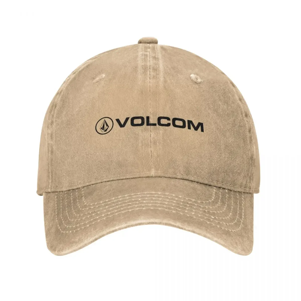 Baseball Cap Volcoms Logo Merch for Men Women Casual Distressed Cotton Casquette